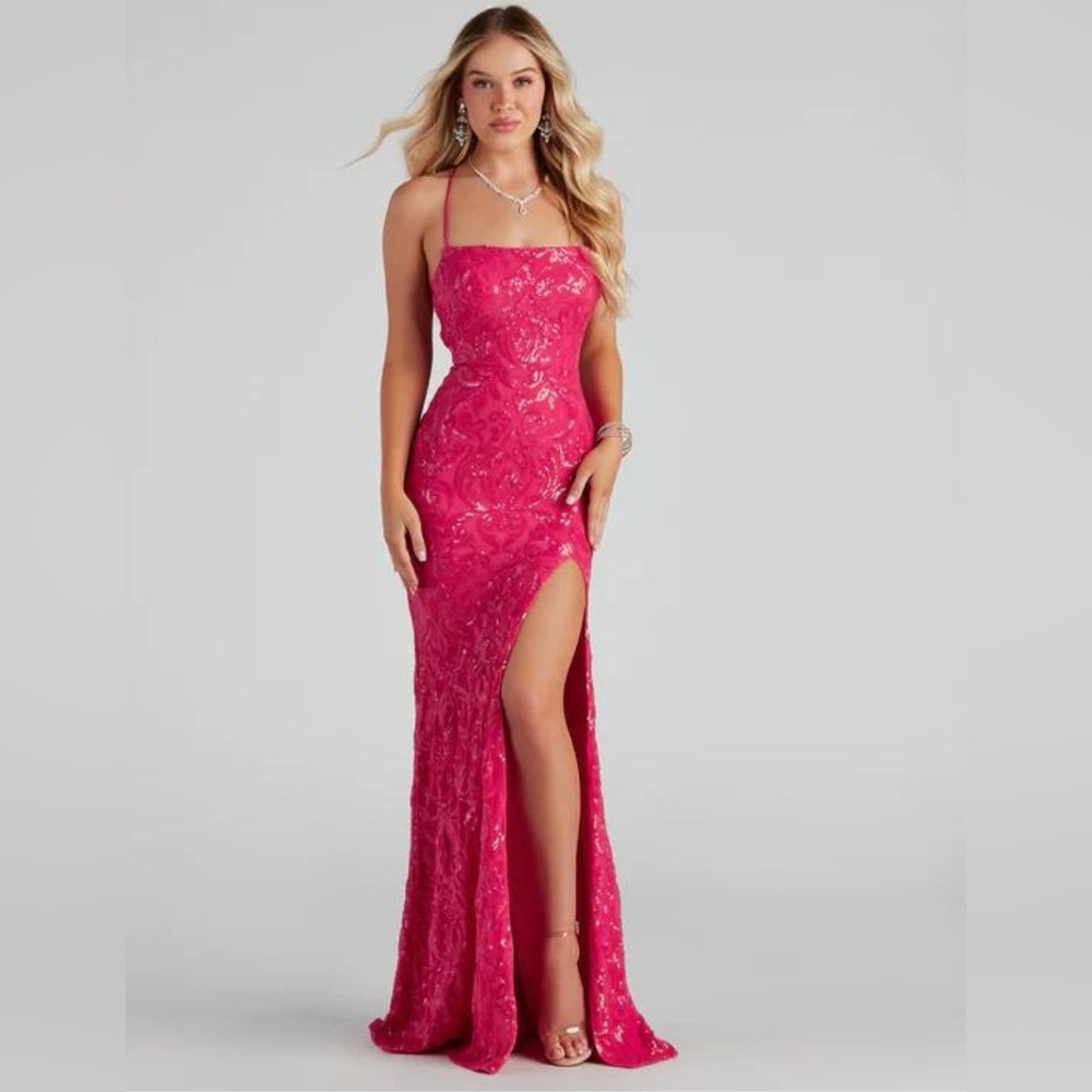 Windsor Rowena Sequin Mermaid dress